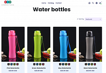 Displaying color variants on product page
