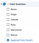 Color Swatches has stopped working